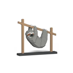 Jekca - Sloth - 01S - Lego - Sculpture - Construction - 4D - Brick Animals - Toys - Avvenice