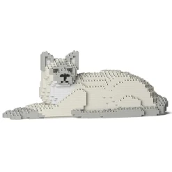 Jekca - Tonkinese Cat 03S-M02 - Lego - Sculpture - Construction - 4D - Brick Animals - Toys - Avvenice