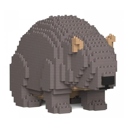 Jekca - Wombat 01S - Lego - Sculpture - Construction - 4D - Brick Animals - Toys - Avvenice