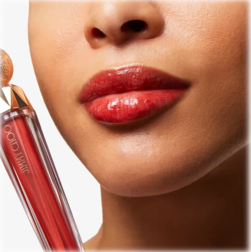 Jimmy Choo - JC Lip Gloss Colour - Orange Kiss - Exclusive Collection - Luxury Fragrance - Avvenice