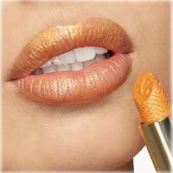 Jimmy Choo - JC Satin Lip Colour - Golden Choo - Exclusive Collection - Luxury Fragrance - Avvenice