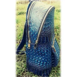 Jovanny Capri - Splendid Chrocodile Backpack - Leather Backpack - Luxury High Quality - Avvenice