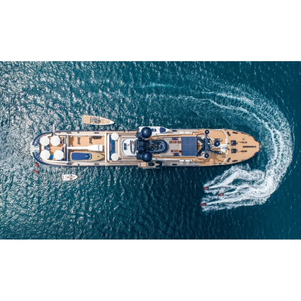 JupitAir Yachting Monaco - Arctic - Schichau Unterweser - 87 m - Private Exclusive Luxury Yacht - Avvenice