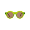 Kuboraum - Mask A1 - Lime Matt - A1 GR M - Sunglasses - Kuboraum Eyewear - Avvenice