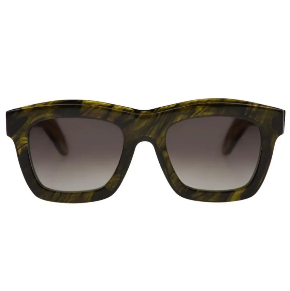 Kuboraum - Mask C2 - Mossgreen - C2 MGS - Sunglasses - Kuboraum Eyewear - Avvenice