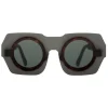Kuboraum - Mask E3 - Tortoise Matt - E3 TM - Sunglasses - Kuboraum Eyewear - Avvenice