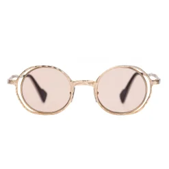 Kuboraum - Mask H11 - Gold - H11 GG - Sunglasses - Kuboraum Eyewear - Avvenice