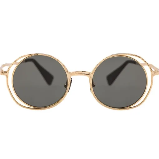 Kuboraum - Mask H10 - Gold - H10 GD - Sunglasses - Kuboraum Eyewear - Avvenice