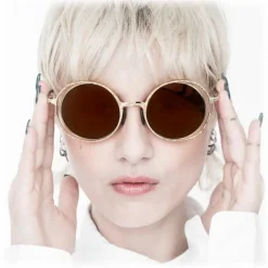 Kuboraum - Mask H10 - Gold - H10 GD - Sunglasses - Kuboraum Eyewear - Avvenice