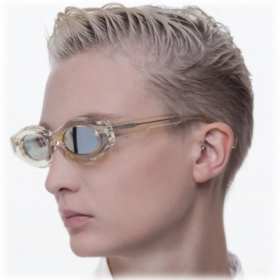 Kuboraum - Mask Y5 - Champagne - Y5 CHP - Sunglasses - Kuboraum Eyewear - Avvenice