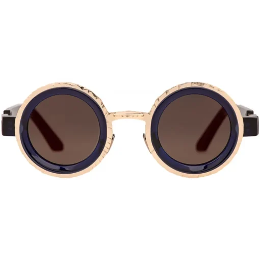 Kuboraum - Mask Z3 - Royal Blue Gold - Z3 BG - Sunglasses - Kuboraum Eyewear - Avvenice