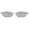 Kuboraum - Mask Z18 - Silver - Z18 SI - Sunglasses - Kuboraum Eyewear - Avvenice