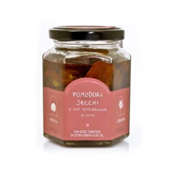 La Nicchia - Capers of Pantelleria since 1949 - Sun-Dried Tomatoes in Extra-Virgin Olive Oil - 240 g - Avvenice