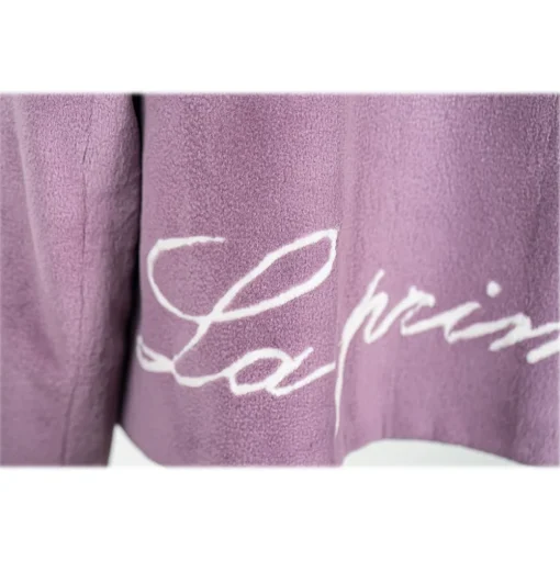 La Prima Luxury - La Prima - Lilla - Vison Fur 8 mm Malva Shaved With White Mink - Fur Coat - Luxury Exclusive Collection - Avvenice