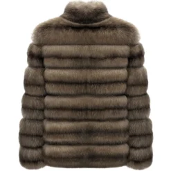 La Prima Luxury - Miele - Honey Colored Sable Fur - 18 kt Gold Hooks - Fur Coat - Luxury Exclusive Collection - Avvenice