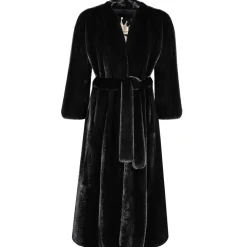 La Prima Luxury - Pantera - Blackglama Mink Komono Fur - 18 kt Gold Hooks - Fur Coat - Luxury Exclusive Collection - Avvenice