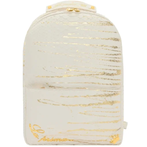 La Prima Luxury - Parentesi - Arena Bianca - Backpack - Luxury Exclusive Collection - Avvenice