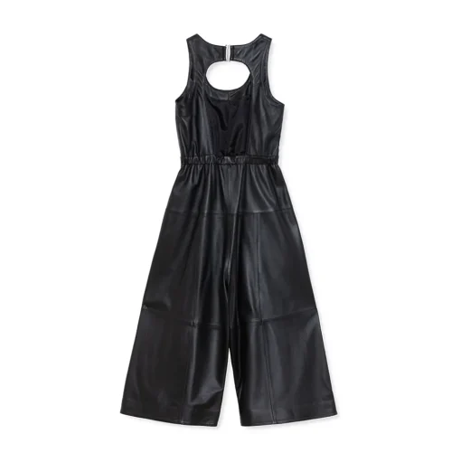 La Rando - Beccar Dress - Soft Lambskin - Black - Artisan Dress - Luxury High Quality Leather - Avvenice