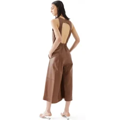 La Rando - Beccar Dress - Soft Lambskin - Brown - Artisan Dress - Luxury High Quality Leather - Avvenice