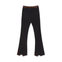 La Rando - Buenos Aires Pants - Goat Suede Leather - Brown - Artisan Pants - Luxury High Quality Leather - Avvenice