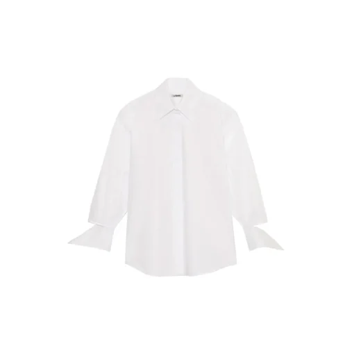 La Rando - Longchamps Shirt - Cotton - White - Artisan Shirts - Luxury High Quality Leather - Avvenice