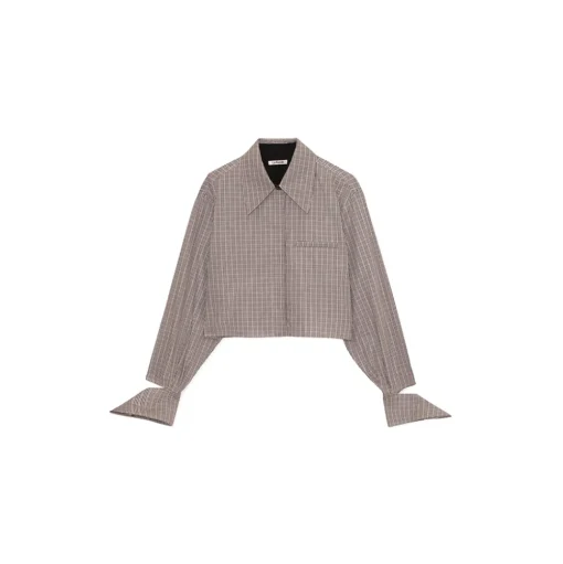 La Rando - Obera Shirt - Cotton - Light Grey - Artisan Shirts - Luxury High Quality Leather - Avvenice