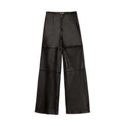 La Rando - Pacheco Pants - Soft Lambskin - Black - Artisan Pants - Luxury High Quality Leather - Avvenice