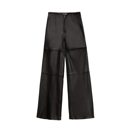 La Rando - Pacheco Pants - Soft Lambskin - Black - Artisan Pants - Luxury High Quality Leather - Avvenice