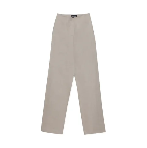 La Rando - Trelew Pants - Linen - Beige - Luxury High Quality Leather - Avvenice