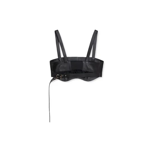La Rando - Wilde Top - Bovine Leather - Black - Artisan Top - Luxury High Quality Leather - Avvenice
