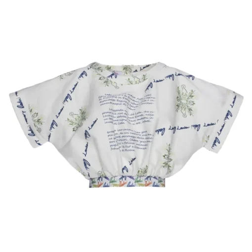 Leda Di Marti - Fanila Top - Love a Dream - Haute Couture Made in Italy - Luxury High Quality Top - Avvenice