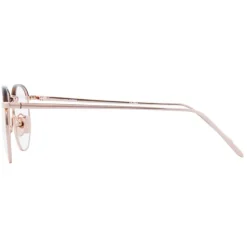 Linda Farrow - 586 C4 Angular Optical Frames - Rose Gold - Linda Farrow Eyewear - Avvenice