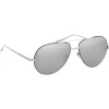 Linda Farrow - 128 C5 Aviator Sunglasses - Yellow Gold - Linda Farrow Eyewear - Alessandra Ambrosio Official - Avvenice