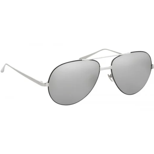 Linda Farrow - 128 C5 Aviator Sunglasses - Yellow Gold - Linda Farrow Eyewear - Alessandra Ambrosio Official - Avvenice
