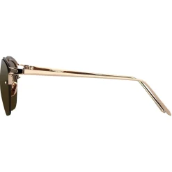 Linda Farrow - 538 C6 Browline Sunglasses - Rose Gold - Linda Farrow Eyewear - Avvenice