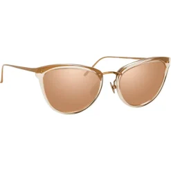 Linda Farrow - 683 C5 Cat Eye Sunglasses - Ash - Linda Farrow Eyewear - Avvenice