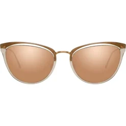 Linda Farrow - 683 C5 Cat Eye Sunglasses - Ash - Linda Farrow Eyewear - Avvenice