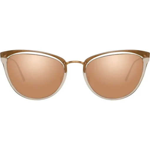Linda Farrow - 683 C5 Cat Eye Sunglasses - Ash - Linda Farrow Eyewear - Avvenice