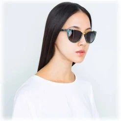 Linda Farrow - 136 C37 Cat Eye Sunglasses - Jade - Linda Farrow Eyewear - Avvenice