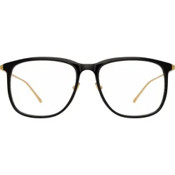 Linda Farrow - 716 C1 D-Frame Optical - Black - Linda Farrow Eyewear - Avvenice