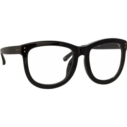 Linda Farrow - 712 C11 D-Frame Optical - Black - Linda Farrow Eyewear - Avvenice