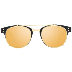 Linda Farrow - 581 C1 D-Frame Sunglasses - Black - Linda Farrow Eyewear - Avvenice