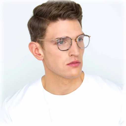 Linda Farrow - 562 C12 Oval Optical Frames - Gold - Linda Farrow Eyewear - Avvenice