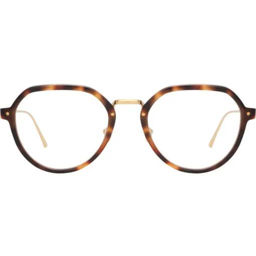 Linda Farrow - 717 C8 Oval Optical Frames - Tortoiseshell - Linda Farrow Eyewear - Avvenice