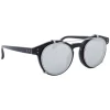 Linda Farrow - 569 C2 Oval Sunglasses - Black - Linda Farrow Eyewear - Avvenice