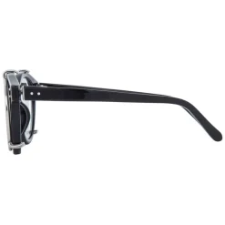 Linda Farrow - 569 C2 Oval Sunglasses - Black - Linda Farrow Eyewear - Avvenice