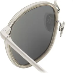 Linda Farrow - 562 C4 Oval Sunglasses - Clear - Linda Farrow Eyewear - Avvenice