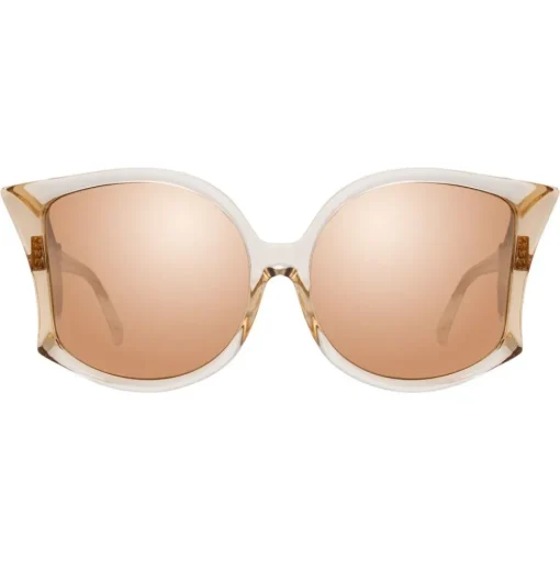 Linda Farrow - 595 C5 Oversized Sunglasses - Ash - Linda Farrow Eyewear - Avvenice