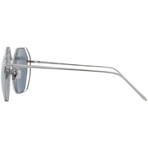 Linda Farrow - 350 C12 Oversized Sunglasses - White Gold - Linda Farrow Eyewear - Avvenice
