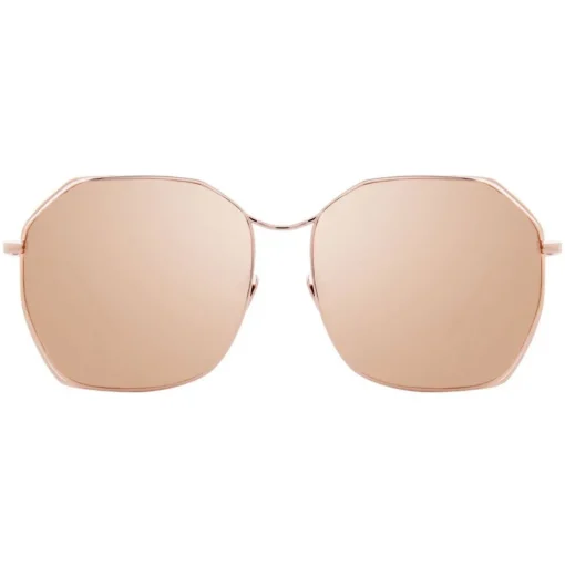 Linda Farrow - 350 C13 Oversized Sunglasses - Rose Gold - Linda Farrow Eyewear - Avvenice